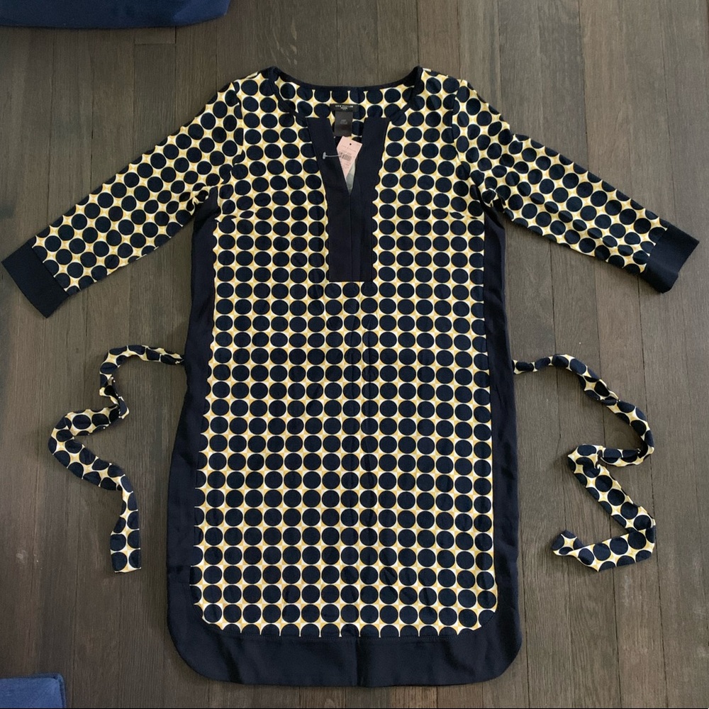 New Ann Taylor Blue 3/4 Sleeves Dress